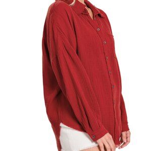 Raw Edge Shirt